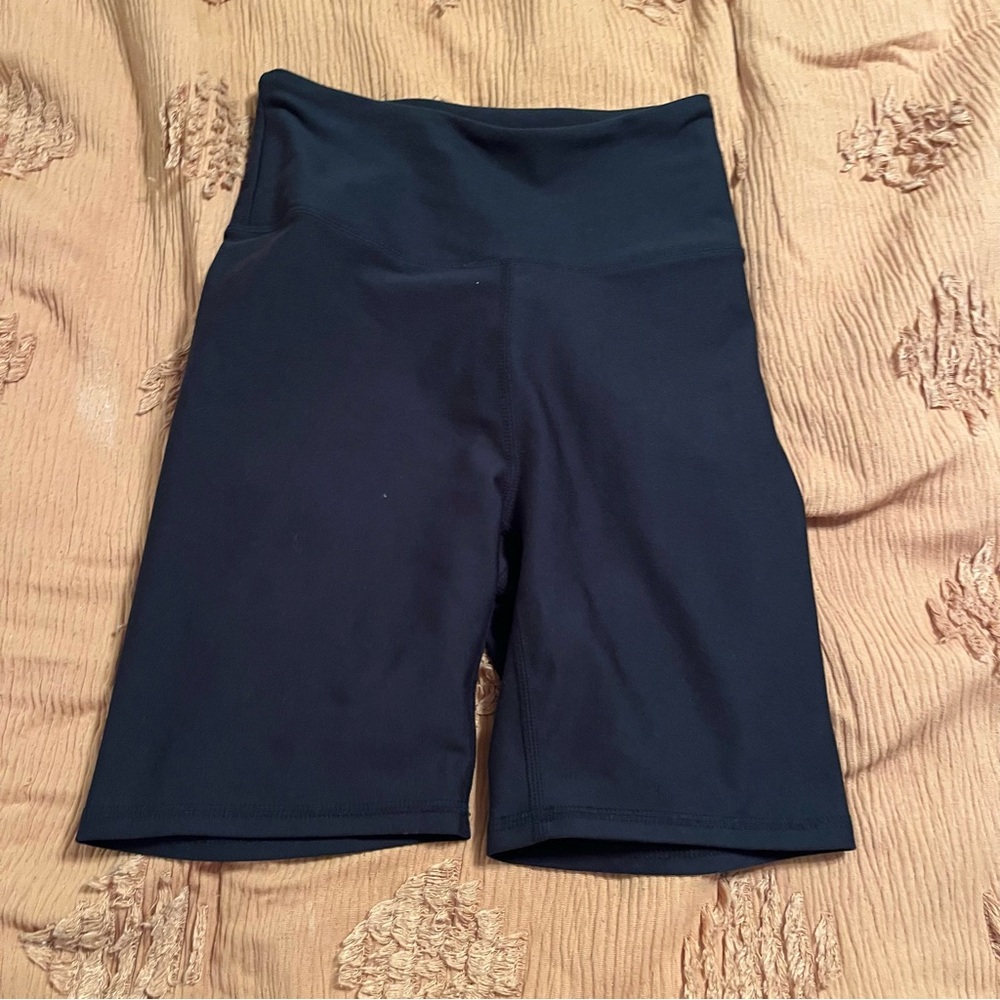 Balance Collection Black High-Waisted Bike Shorts
